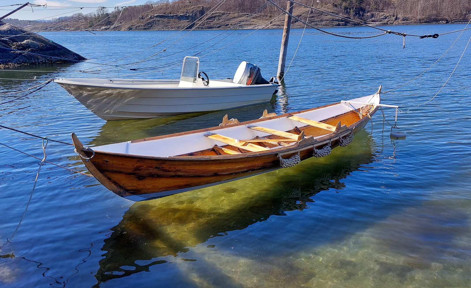 Skinnende ny etter vårpussen