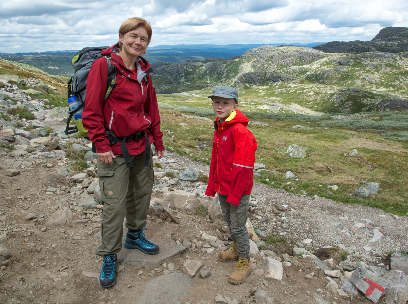 På vei opp Gaustatoppen // Telemark