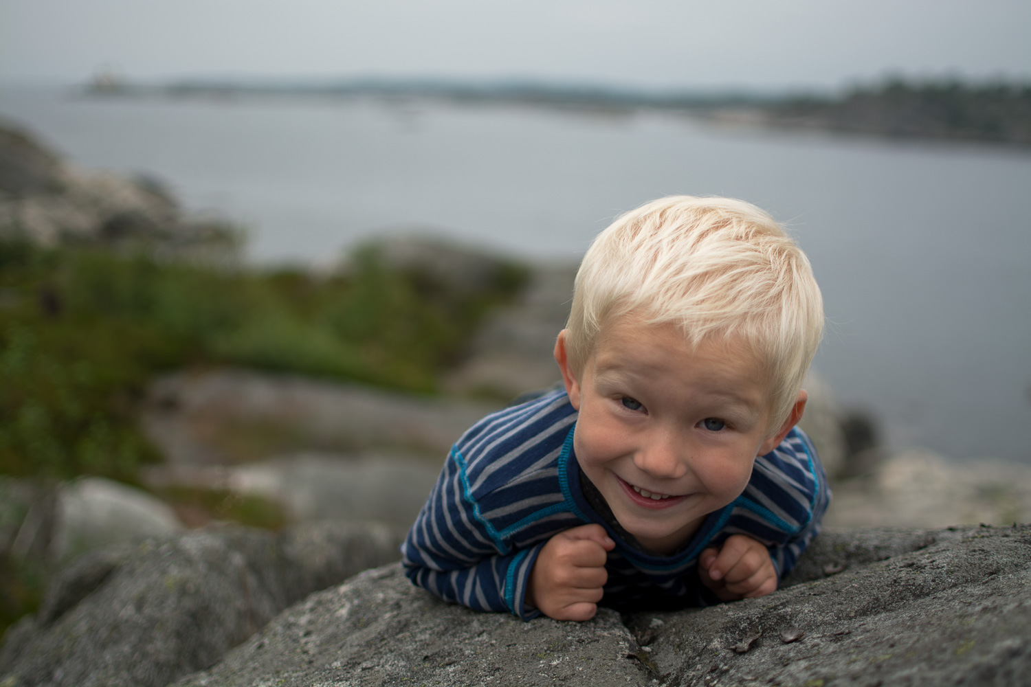 Lillesand, Einar 4 år