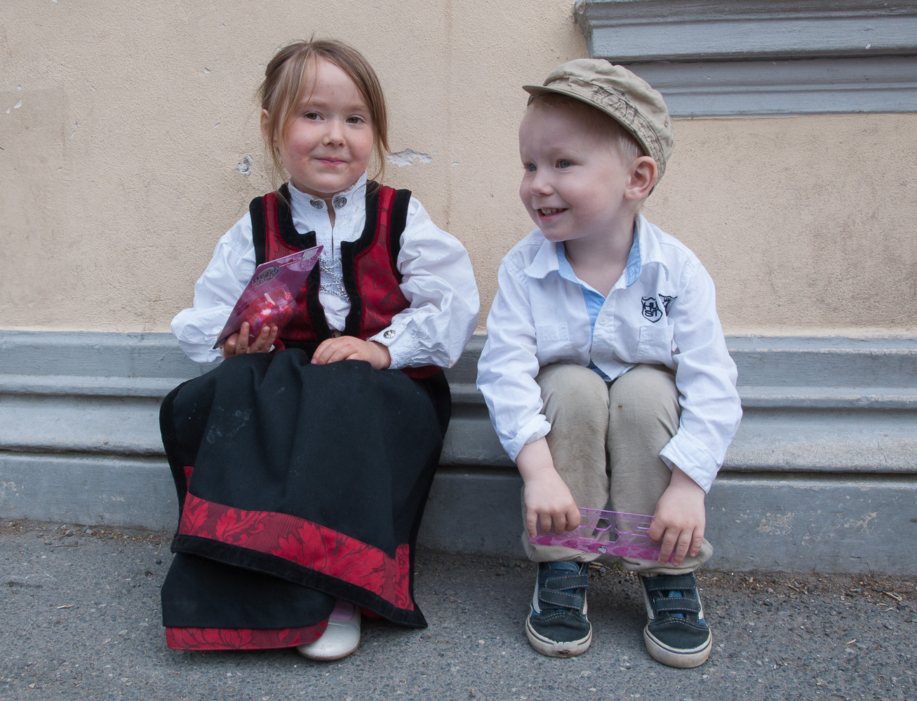 Ingeborg og Einar på 17. mai 2014