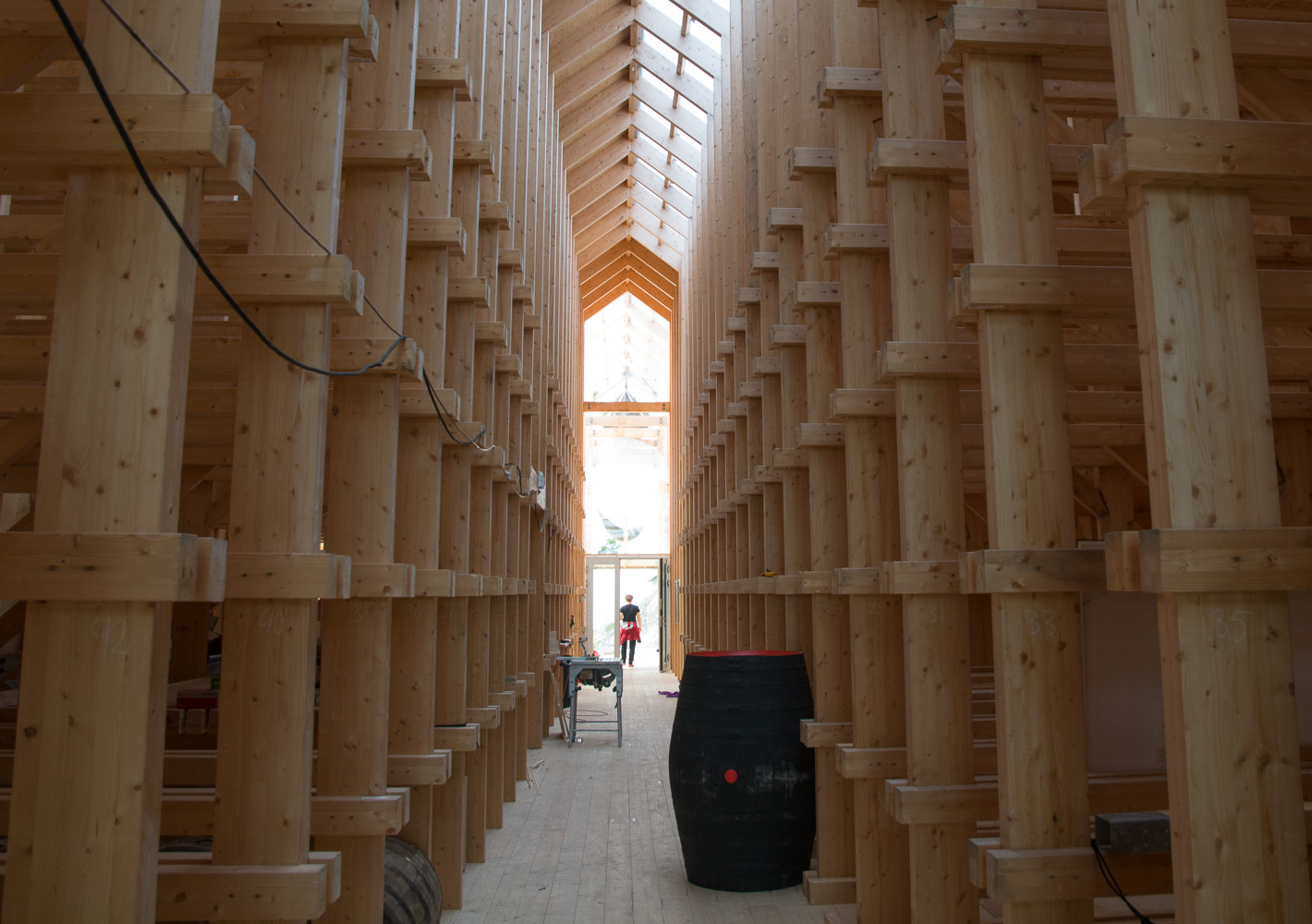 Whiskey lager for  Myken destilleri // Whiskey storage, Myken