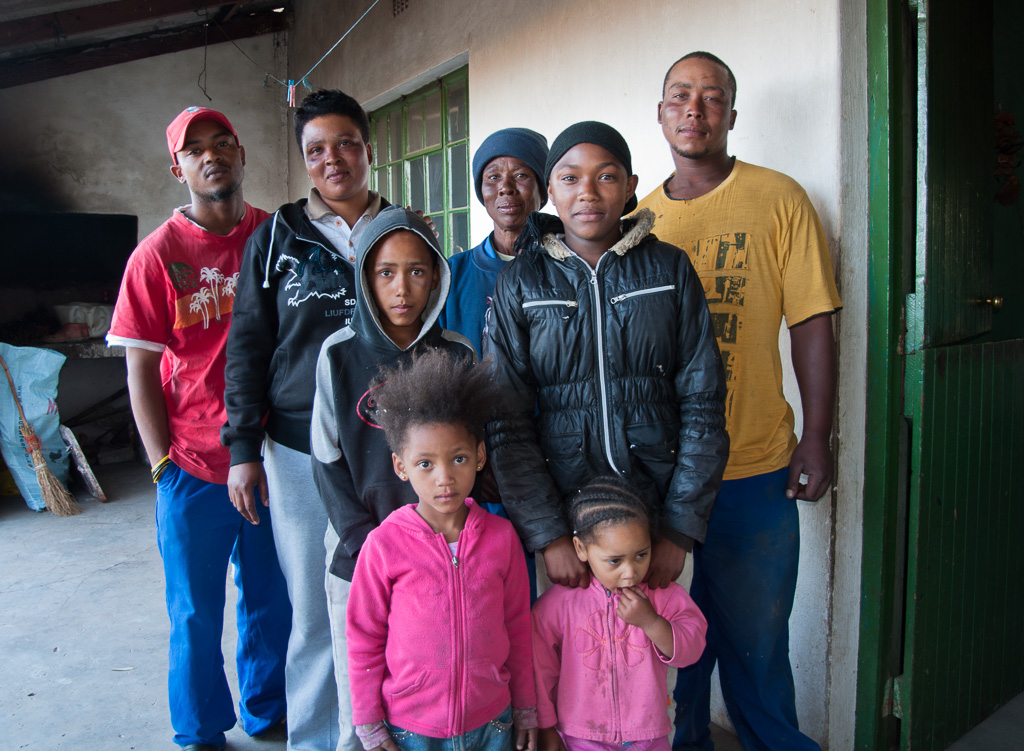 Family of farm workers